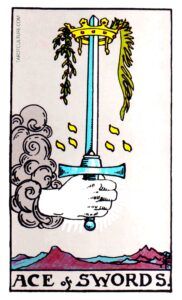 Ace of Swords Tarot card