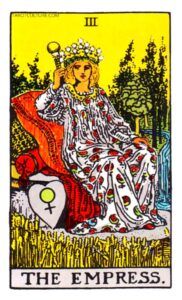 The Empress Tarot card