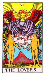 The Lovers Tarot card
