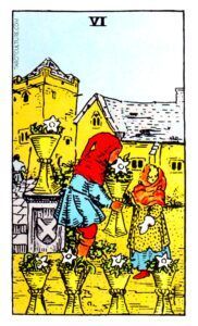 Six of Cups Tarot card