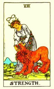 Strength Tarot card