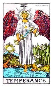 Temperance Tarot card