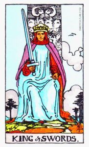 King of Swords Tarot card