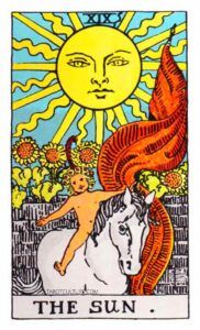 The Sun Tarot card